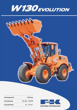 व्हील लोडर Fiat Kobelco W 130 Evolution