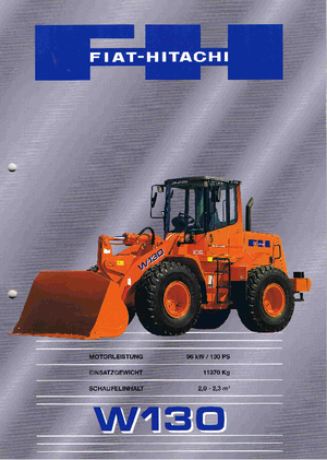 व्हील लोडर Fiat-Hitachi W 130