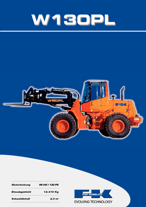 व्हील लोडर Fiat Kobelco W 130 PL