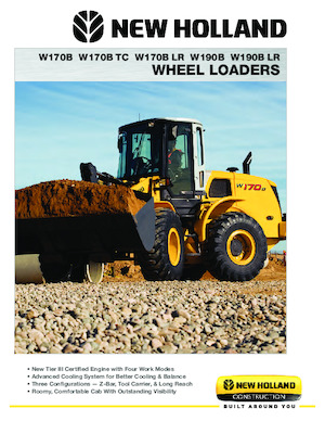 व्हील लोडर New Holland W 170 B LR