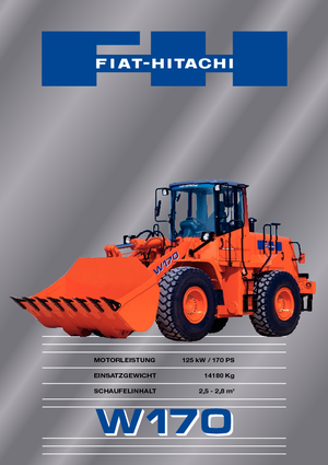 व्हील लोडर Fiat-Hitachi W 170