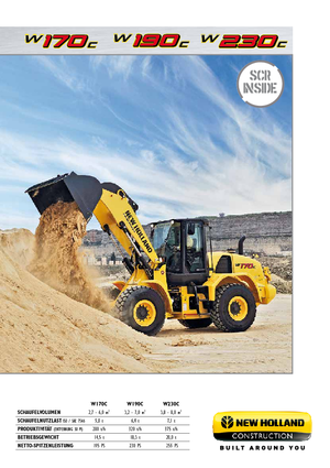 व्हील लोडर New Holland W230C LR