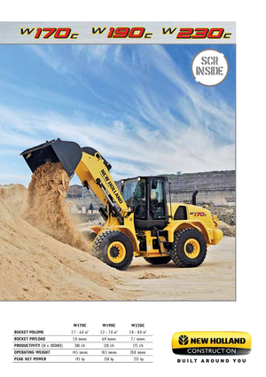 व्हील लोडर New Holland W230C LR
