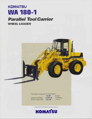 व्हील लोडर Komatsu W 180-1