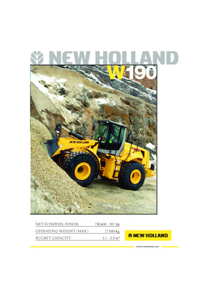 व्हील लोडर New Holland W 190