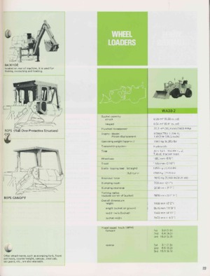 व्हील लोडर Komatsu W 30-1