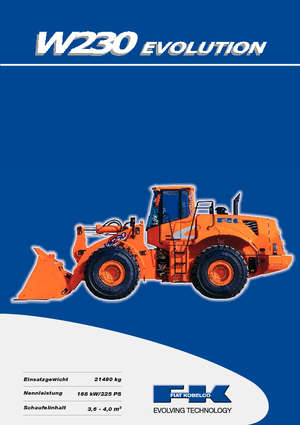 व्हील लोडर Fiat Kobelco W 230 Evolution