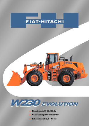 व्हील लोडर Fiat-Hitachi W 230