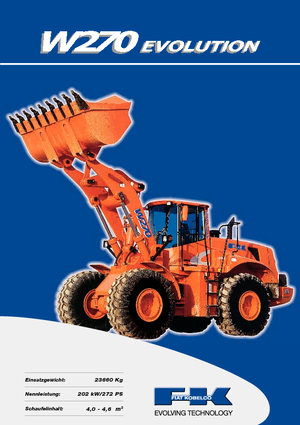 व्हील लोडर Fiat Kobelco W 270 Evolution