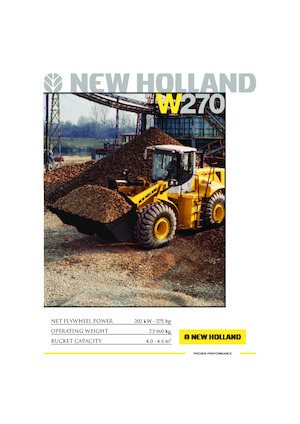 व्हील लोडर New Holland W 270