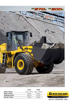 व्हील लोडर New Holland W300C LR