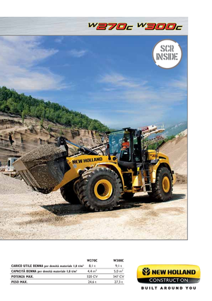 व्हील लोडर New Holland W270C ZB
