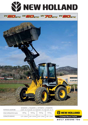 व्हील लोडर New Holland W50B TC