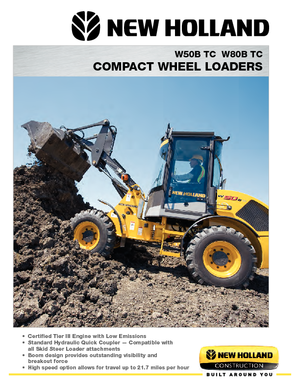 व्हील लोडर New Holland W50B TC