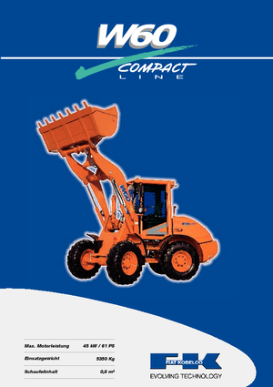 व्हील लोडर Fiat Kobelco W 60