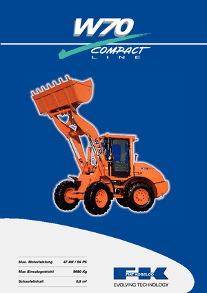 व्हील लोडर Fiat Kobelco W 70