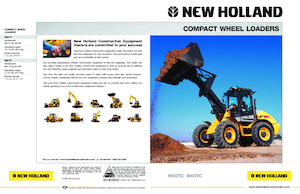 व्हील लोडर New Holland W50 TC