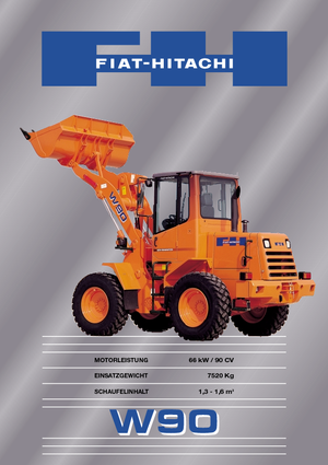 व्हील लोडर Fiat-Hitachi W 90