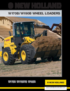 व्हील लोडर New Holland W190B