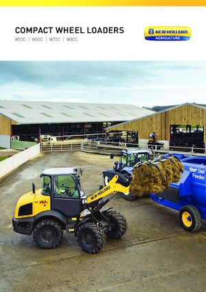 व्हील लोडर New Holland W50CZ-bar TC