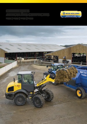 व्हील लोडर New Holland W50CZ-bar TC
