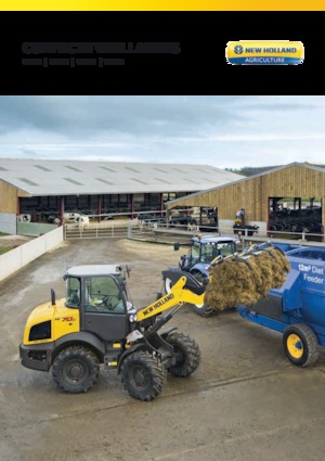व्हील लोडर New Holland W50CZ-bar TC