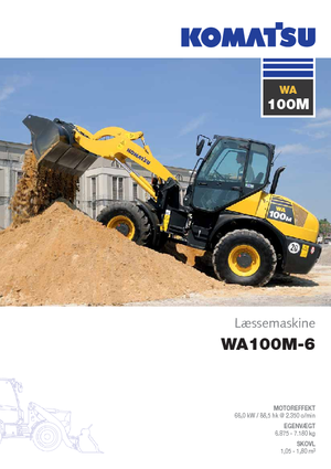 व्हील लोडर Komatsu WA100M-6