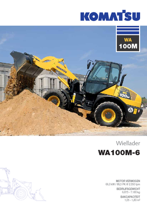 व्हील लोडर Komatsu WA100M-6