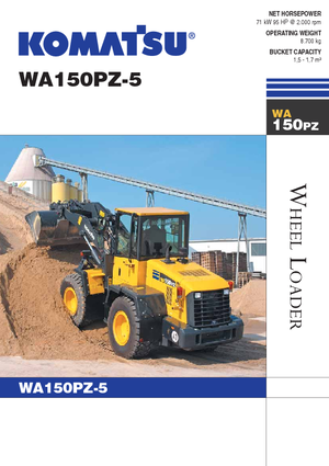 व्हील लोडर Komatsu WA150PZ-5
