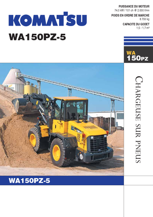 व्हील लोडर Komatsu WA150PZ-5