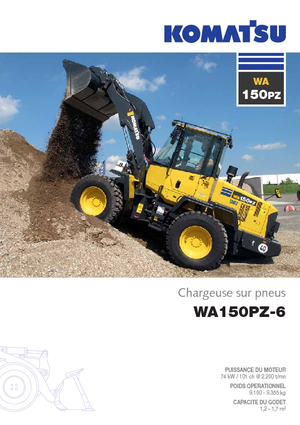 व्हील लोडर Komatsu WA150PZ-6