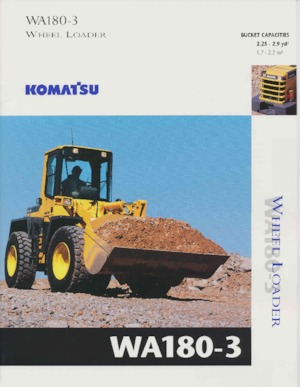 व्हील लोडर Komatsu WA 180-3