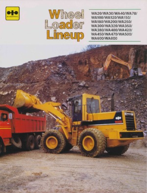 व्हील लोडर Komatsu WA 20