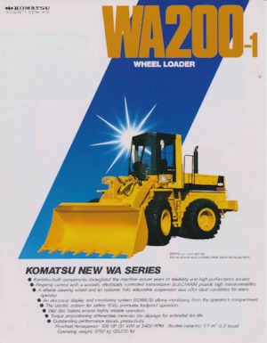 व्हील लोडर Komatsu WA 200-1