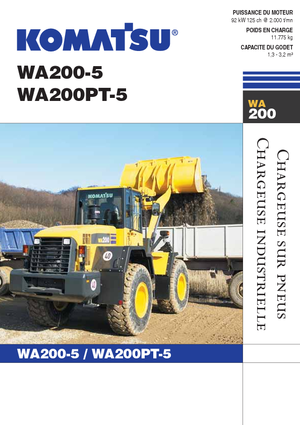 व्हील लोडर Komatsu WA200PT-5