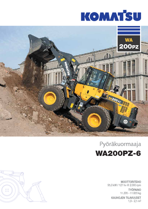 व्हील लोडर Komatsu WA200PZ-6