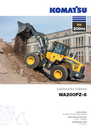 व्हील लोडर Komatsu WA200PZ-6