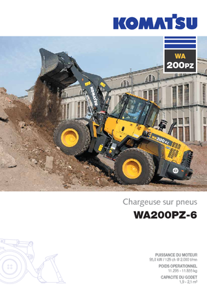 व्हील लोडर Komatsu WA200PZ-6