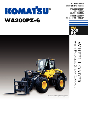 व्हील लोडर Komatsu WA200PZ-6