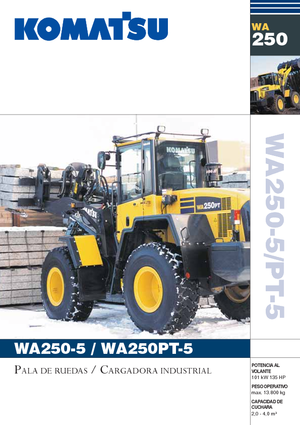 व्हील लोडर Komatsu WA250PT-5