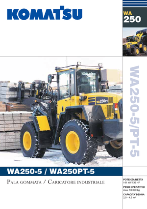 व्हील लोडर Komatsu WA250PT-5
