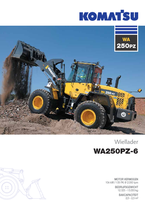 व्हील लोडर Komatsu WA250PZ-6