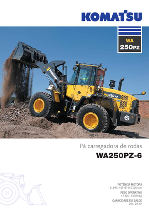 व्हील लोडर Komatsu WA250PZ-6