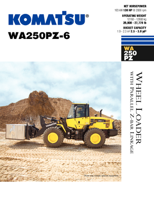 व्हील लोडर Komatsu WA250PZ-6