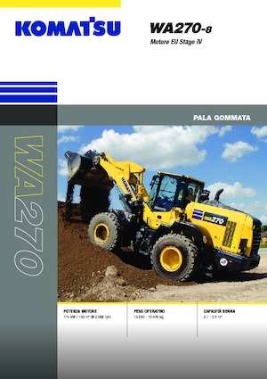 व्हील लोडर Komatsu WA270-8E0