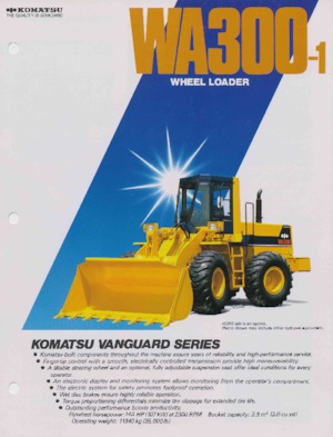 व्हील लोडर Komatsu WA 300-1