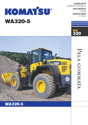 व्हील लोडर Komatsu WA320-5