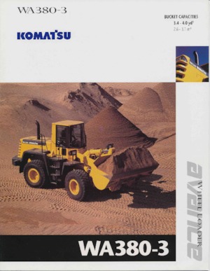व्हील लोडर Komatsu WA 380-3