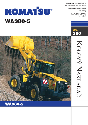 व्हील लोडर Komatsu WA380-5