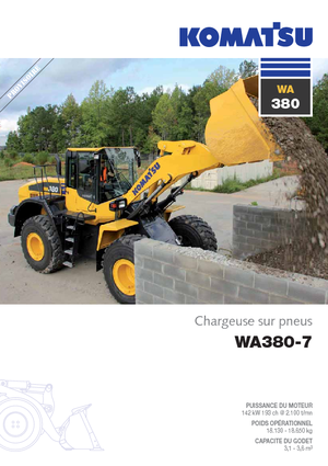 व्हील लोडर Komatsu WA380-7